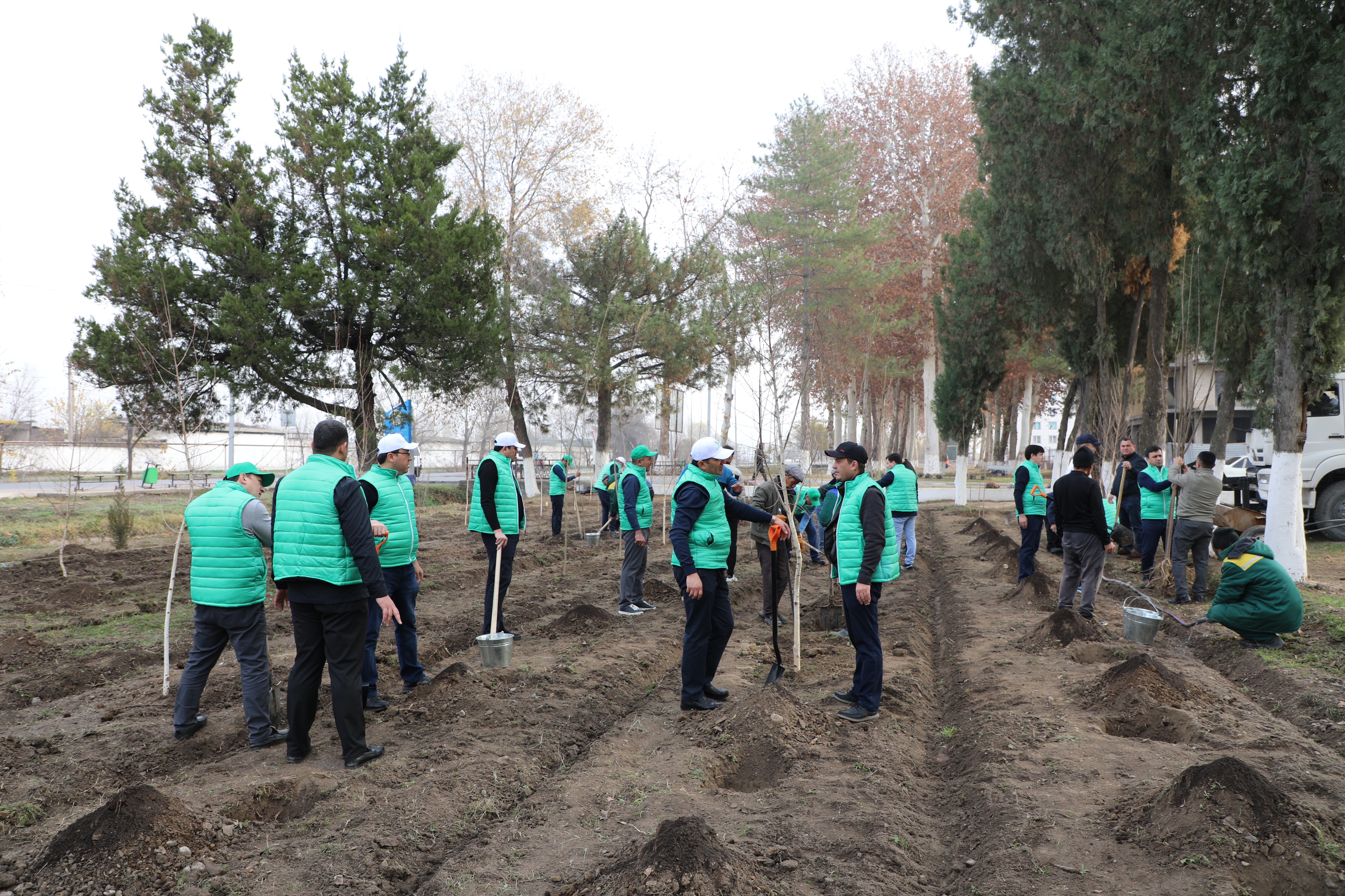 Ҳисоб палатаси жамоаси “Яшил макон” умуммиллий лой